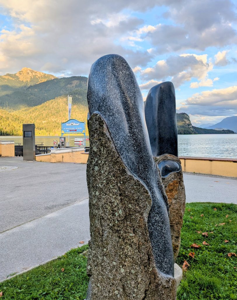 Skulpturen in St. Gilgen Wolfgangsee